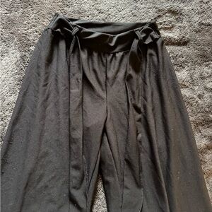 Ashley Blue Elegant Black Trousers